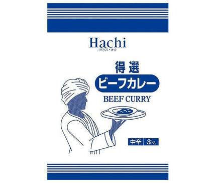 Hachi Foods Spécial Boeuf Curry Moyen Épicé 3kg x 4 sacs 