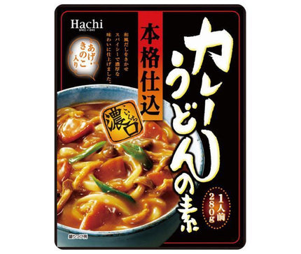 Hachi Foods Authentic Curry Udon Base, Dark, 280g x 20 pieces 