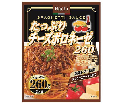 Hachi Foods Beaucoup de fromage bolognaise 260 260 g x 24 (12 x 2) morceaux 