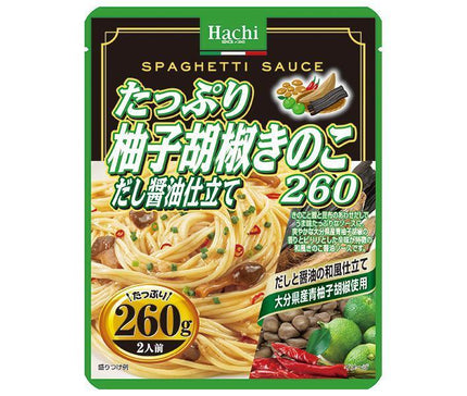 ハチ食品 たっぷり柚子胡椒きのこ だし醤油仕立て260 260g×24個入