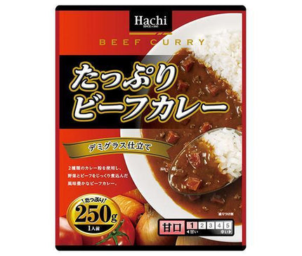 [11/25~ 10% off all products!!] Hachi Foods Plenty of Beef Curry, Mild, 250g x 20 pieces