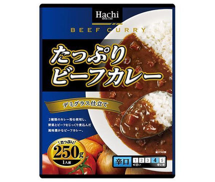 Hachi Foods Plenty of Beef Curry Épicé 250g x 20 pièces 
