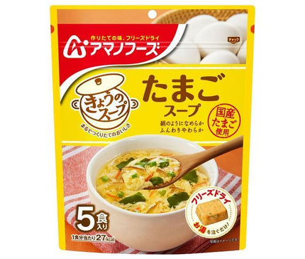 Amano Foods Today's Soup Soupe aux œufs 5 portions x 6 sachets 