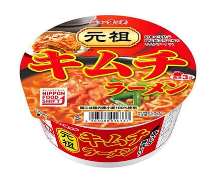 [11/25~ 10% off all products!!] Yamadai New Touch Original Kimchi Ramen 88g x 12 pieces