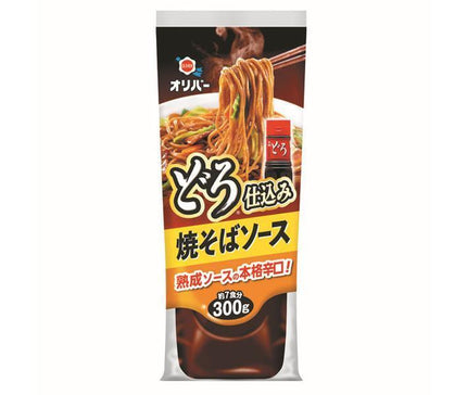 オリバーソース どろ仕込み 焼そばソース 300g×12本入【日本出荷】