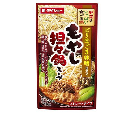 Daisho soupe tandan nabe aux germes de soja et aux légumes, 750 g x 10 sachets 