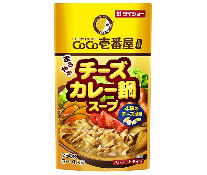 [11/25~ 10% off all products!!] Daisho CoCo Ichibanya supervised cheese curry hot pot soup 750g x 10 bags