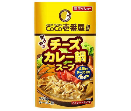 Daisho CoCo Ichibanya Supervised Cheese Curry Hot Pot Soup 750g x 10 bags 