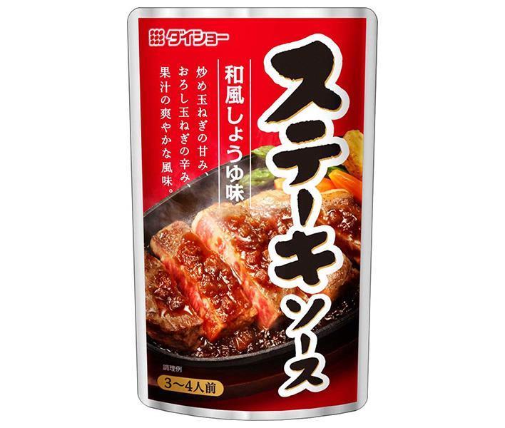 Daishow Steak Sauce Japanese Soy Sauce Flavor 110g x 40 Bags 