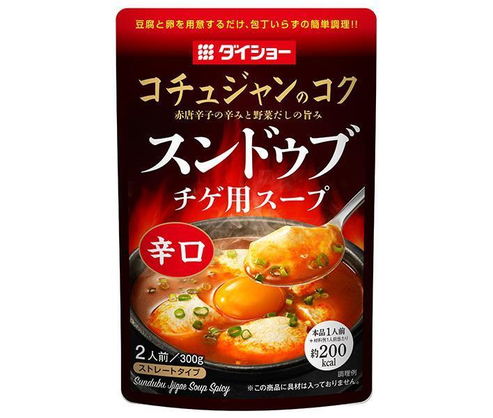 Daisho Soup for Sundubu Jjigae, Spicy, 300g x 20 bags 