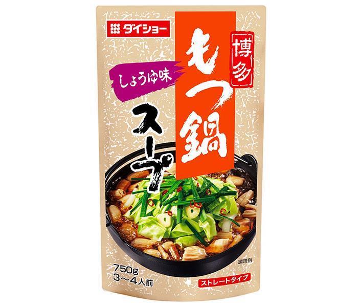 Daisho Hakata Motsunabe Soup, Soy Sauce Flavor, 750g x 10 Bags 