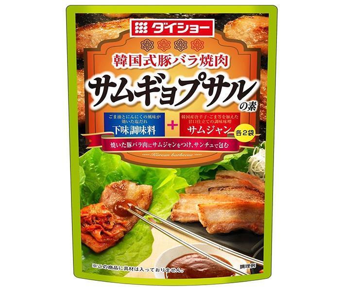 Daishow Korean-style pork belly barbecue Samgyeopsal sauce 100g x 40 bags 