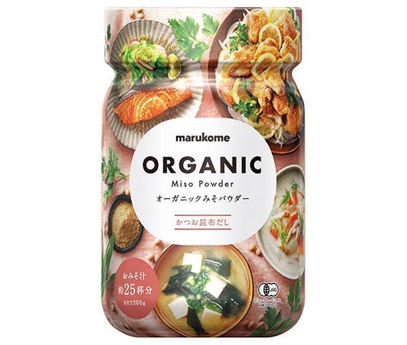 [11/25~ 10% off all products!!] Marukome Organic Miso Powder, Katsuo Konbu Stock, 200g x 6 bottles