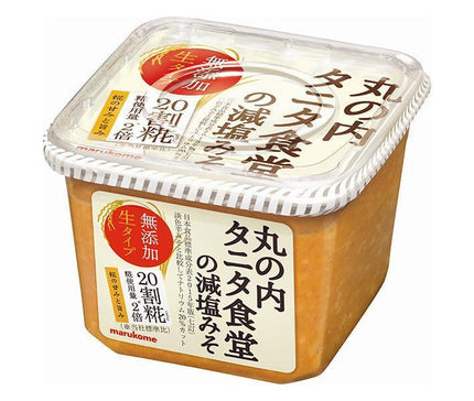 Marukome Marunouchi Tanita Shokudo miso faible en sel 650g x 8 pièces 