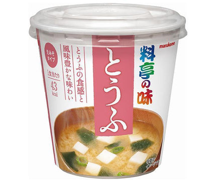 Marukome Cup Restaurant Saveur Tofu 1 portion x 6 pièces 