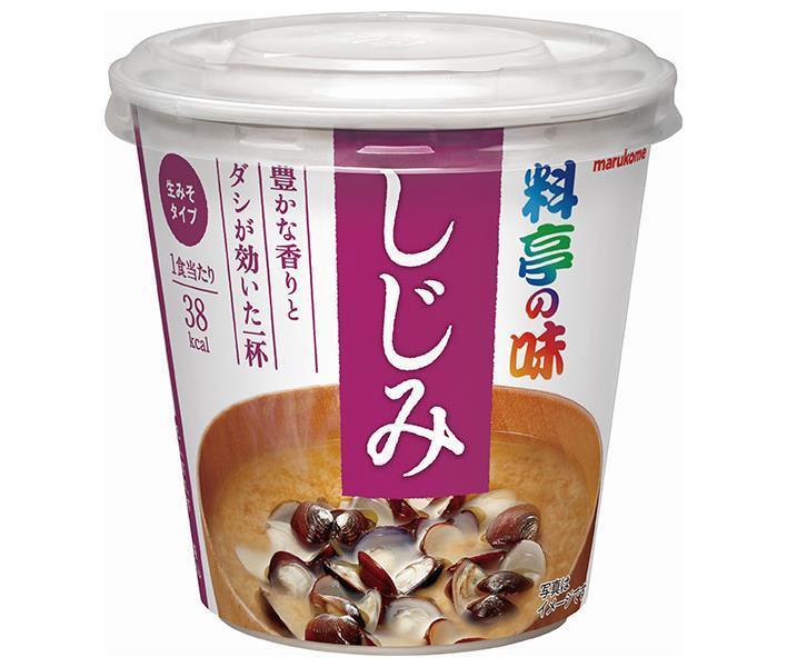 [11/25~ 10% off all products!!] Marukome Cup Ryotei-no-Aji Shijimi Shijimi 1 serving x 6 pieces