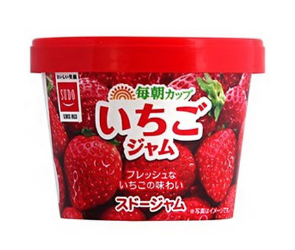 Sudo Jam Morning Cup Confiture de Fraises 120g x 12 pièces 