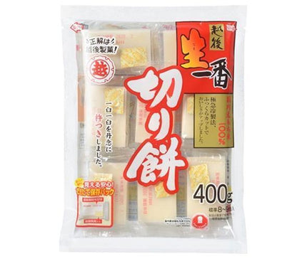 Echigo Seika Nama Ichiban Kirimochi 400g x 20 sachets 