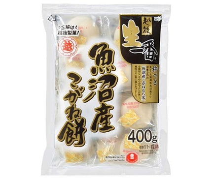 Echigo Seika Nama Ichiban Uonuma Kogane Maru Mochi 400g x 20 sachets 