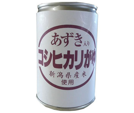 Hikari Foods Koshihikari Rice Porridge with Azuki Beans 280g Can x 24 Cans 