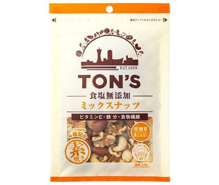 東洋ナッツ トン 食塩無添加 ミックスナッツ 85g×10袋入