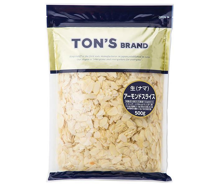 Toyo Nuts Foods Ton Almond Slices (Raw) 500g x 12 bags 