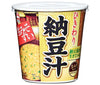 Asahimatsu Asahimatsu Cup Raw Miso Soup, Ground Natto Soup, 15.5g x 6 pieces 