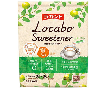 サラヤ ラカントロカボスイートナー 90g(3g×30本)×6袋入