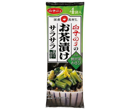 白子のり お茶漬けサラサラ わさび 4袋×10袋入