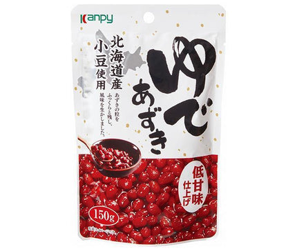 Campy Hokkaido Boiled Azuki Beans, Lightly Sweetened, 150g x 12 Bags 
