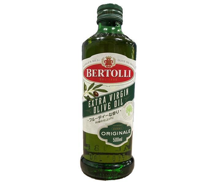 Huile d'olive extra vierge Bertolli 500 ml x 12 bouteilles