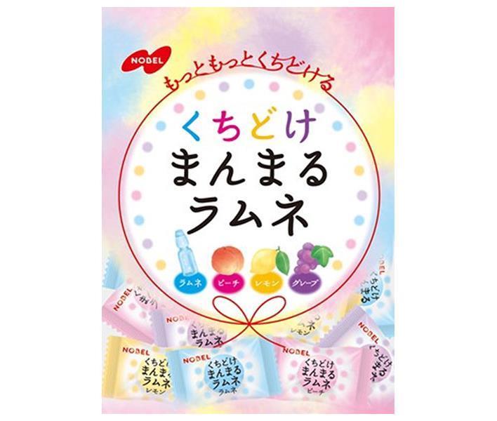 Nobel Confectionery Melt-in-your-mouth Ramune 80g x 6 bags 