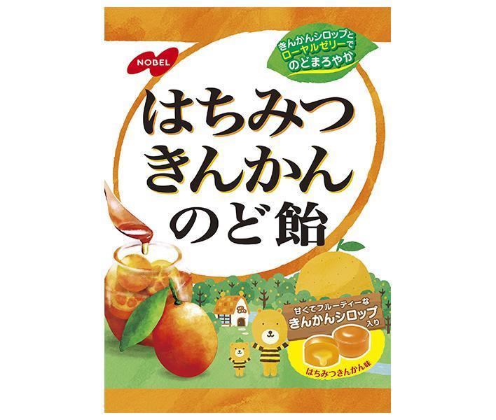 ノーベル製菓 はちみつきんかんのど飴 110g×6個入