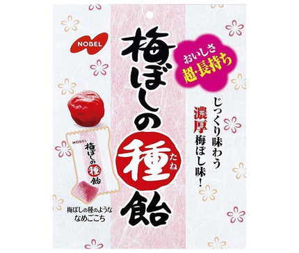 Nobel Confectionery Umeboshi Seed Candy 30g x 6 bags 