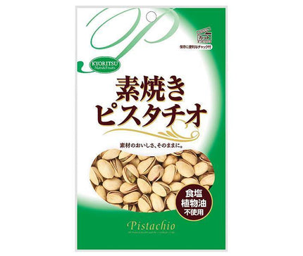 Kyoritsu Foods Unglazed Pistachio with Zipper 60g x 10 Bags 