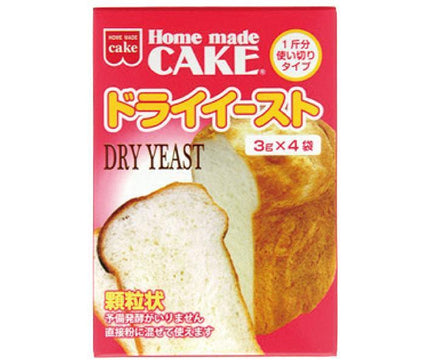 Kyoritsu Foods Dry Yeast 12g (3g x 4 bags) x 10 boxes 