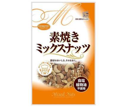 Kyoritsu Foods Unglazed Mixed Nuts with Zipper 80g x 10 Bags 