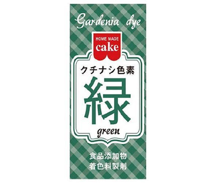 Kyoritsu Foods Gardenia Pigment, Green, 2g x 10 Boxes 