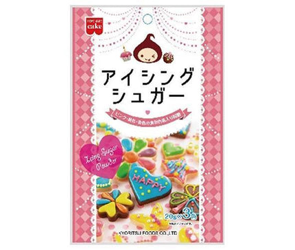 Kyoritsu Foods Icing Sugar 60g (20g x 3 colors) x 10 (5 x 2) bags 