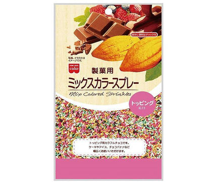 Kyoritsu Foods Spray de couleurs mélangées pour confiserie 120 g x 6 sachets 