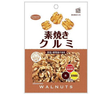 Kyoritsu Foods Unglazed Walnuts, Value Pack, 200g x 12 Bags 