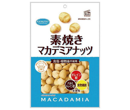 Kyoritsu Foods Unglazed Macadamia Nuts, Value Pack, 100g x 12 Bags 