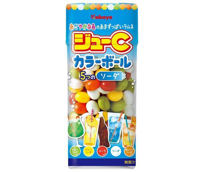 カバヤ ジューCカラーボール ソーダ 35g×30(10×3)個入【日本出荷】