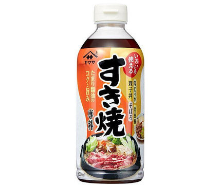 Sauce soja Yamasa Spécialité Sukiyaki Bouteille plastique 500 ml x 12 bouteilles 