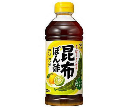 ヤマサ醤油 昆布ぽん酢 500mlペットボトル×12本入