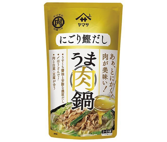 Yamasa Soy Sauce Uma Meat Hotpot Soup Cloudy Bonito Stock 750g Pouch x 12 Bags 