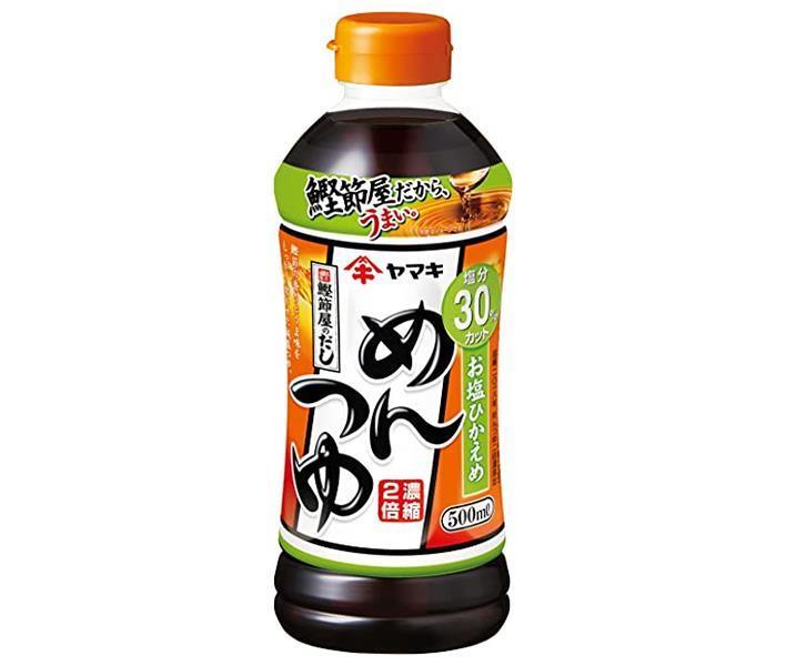 Yamaki Oshio Hikaeme Mentsuyu Bouteille plastique 500ml x 24 pièces 