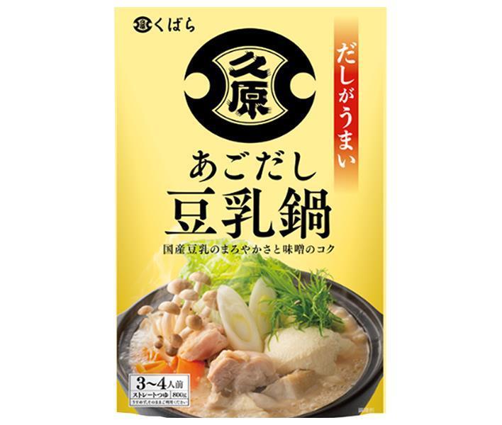 Kuhara Soy Sauce Ago Dashi Hotpot Soy Milk Hotpot 800g x 12 pieces 