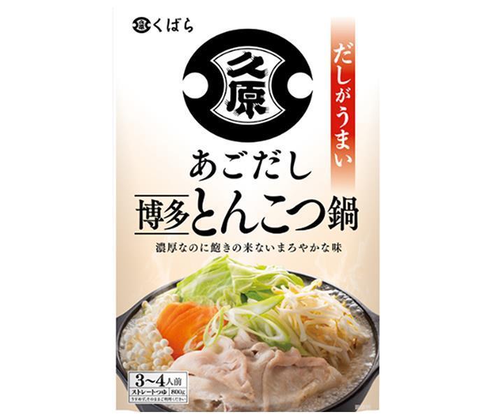 久原醤油 あごだし鍋 博多とんこつ 800g×12個入