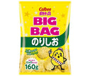 Calbee BIG BAG Potato Chips Nori Shio 160g x 12 bags 